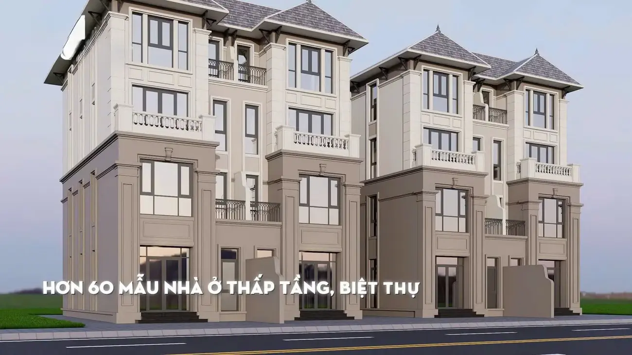Biệt thự Vinhomes Green Paradise Cần Giờ với thiết kế hiện đại, không gian thoáng đãng, tiện nghi đẳng cấp.