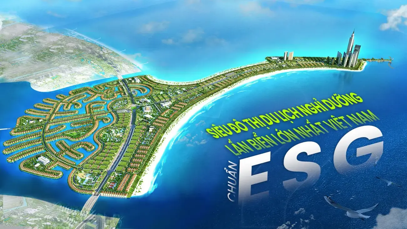 Vinhomes Green Paradise Cần Giờ – Biểu tượng đô thị ESG++ tiên phong, kết hợp bền vững giữa thiên nhiên và công nghệ.